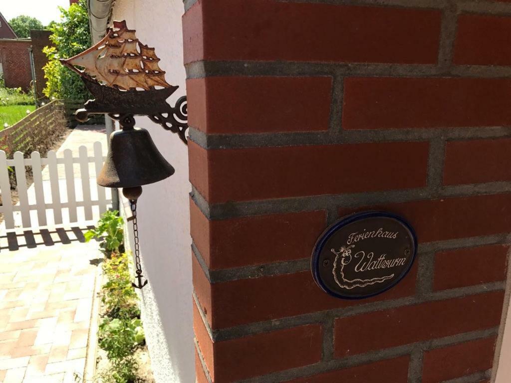 Ferienhaus Wattwurm Rysum 외부 사진