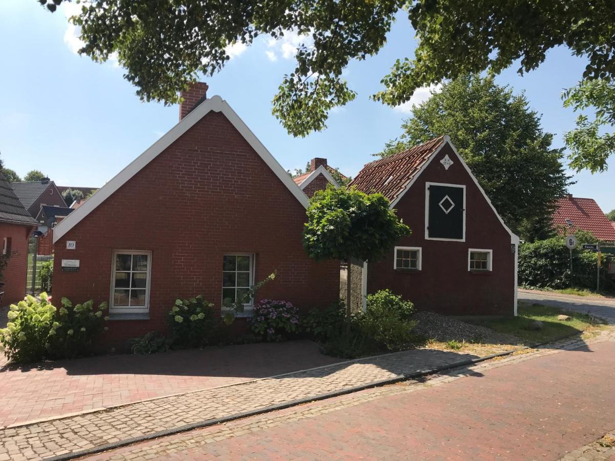Ferienhaus Wattwurm Rysum 외부 사진