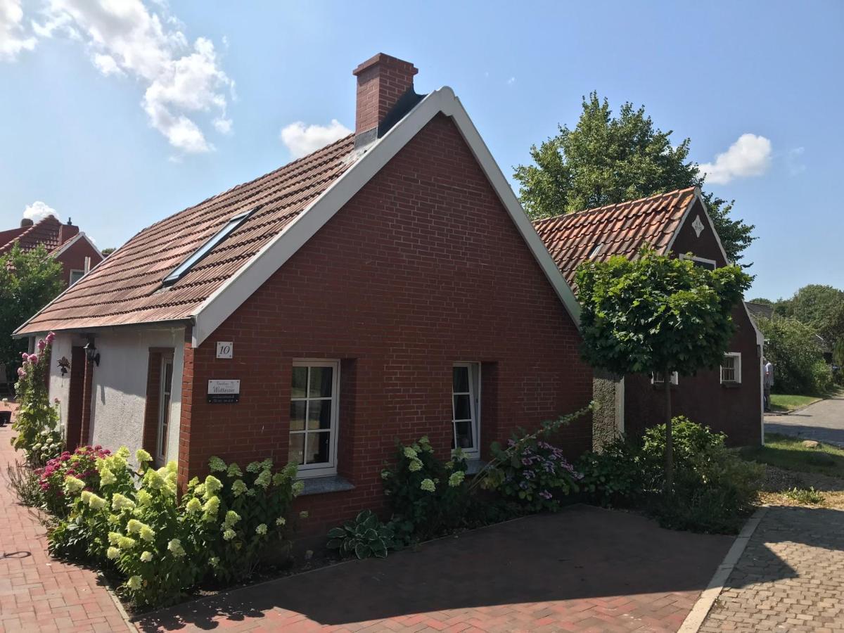 Ferienhaus Wattwurm Rysum 외부 사진